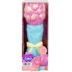 barbie reveal flower supprise pink tulip