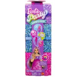 Barbie Reveal Party Unbox Glam Pink Curvy Doll