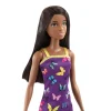 Barbie staterspop met vlinder jurk
