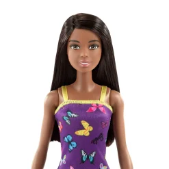 Barbie staterspop met vlinder jurk
