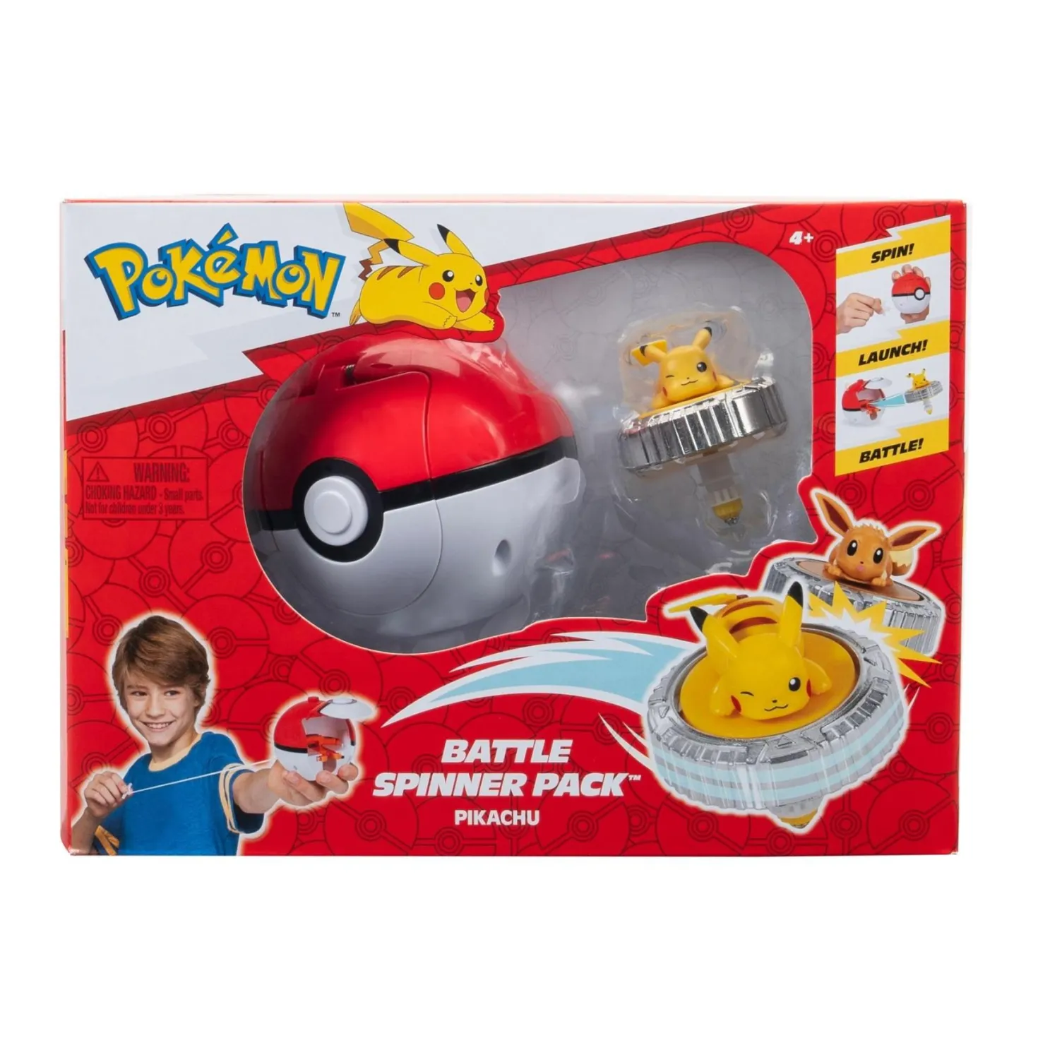 Battle Spinner - Single Pack Pikachu #1 & Poke Bal
