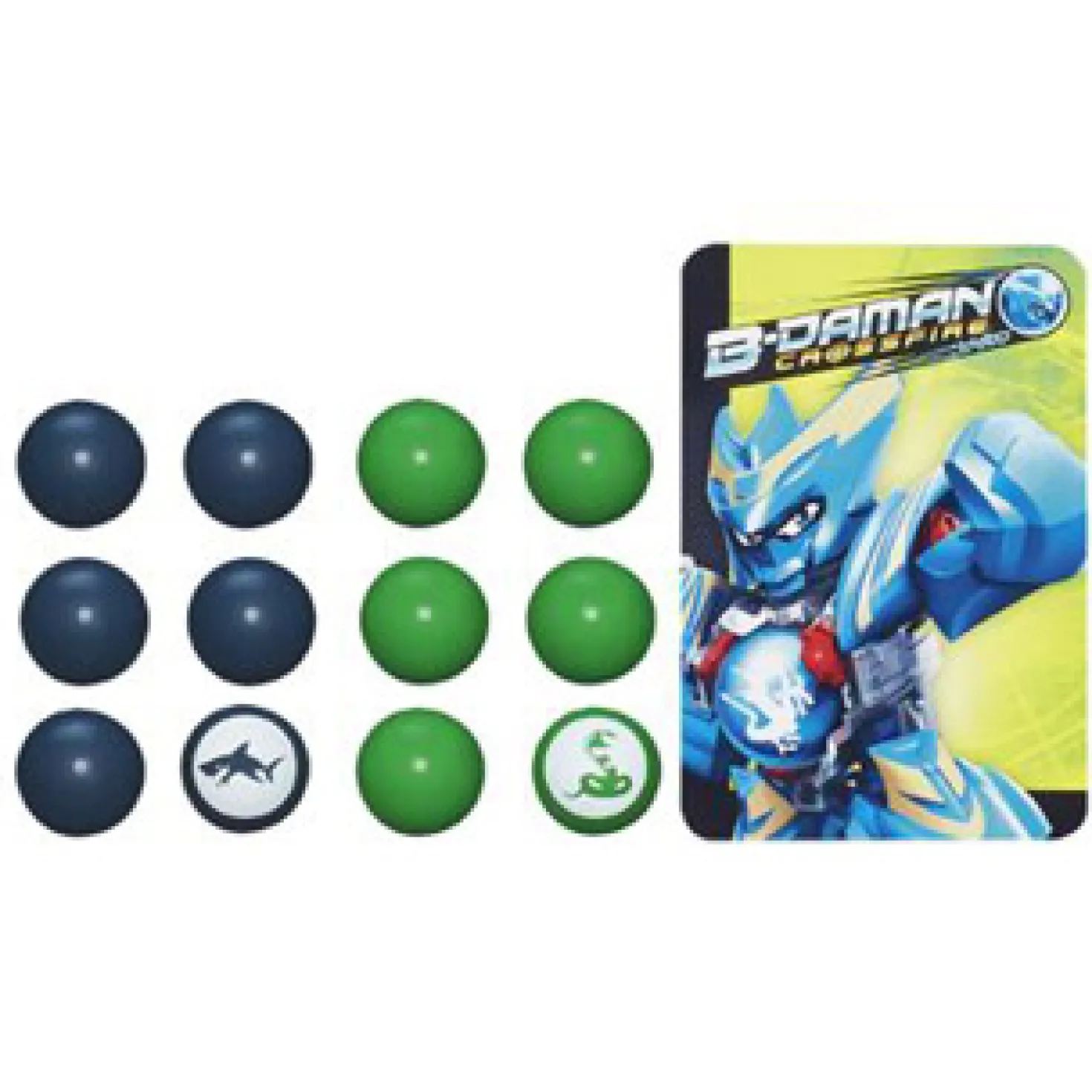 B-Daman Crossfire Balls 16 Stuks