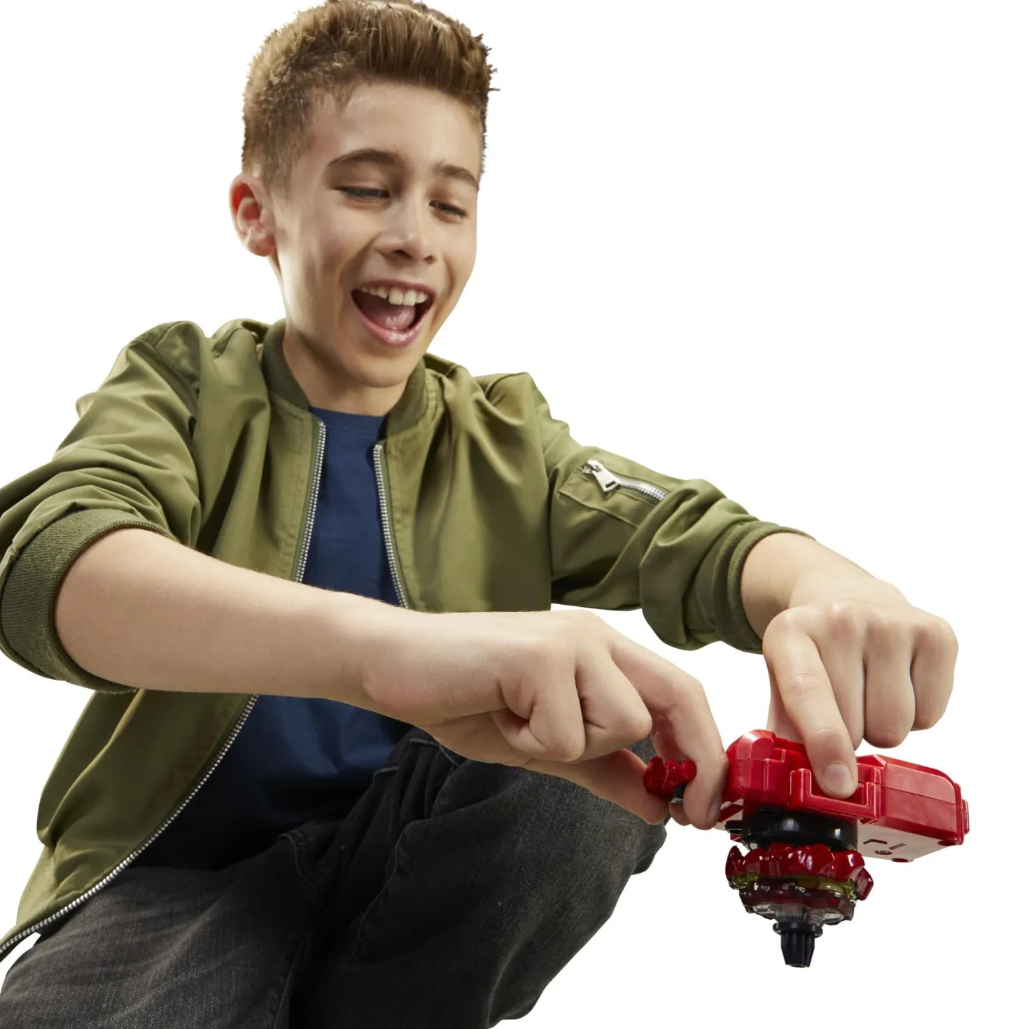 Beyblade x Deluxe String Launcher Set