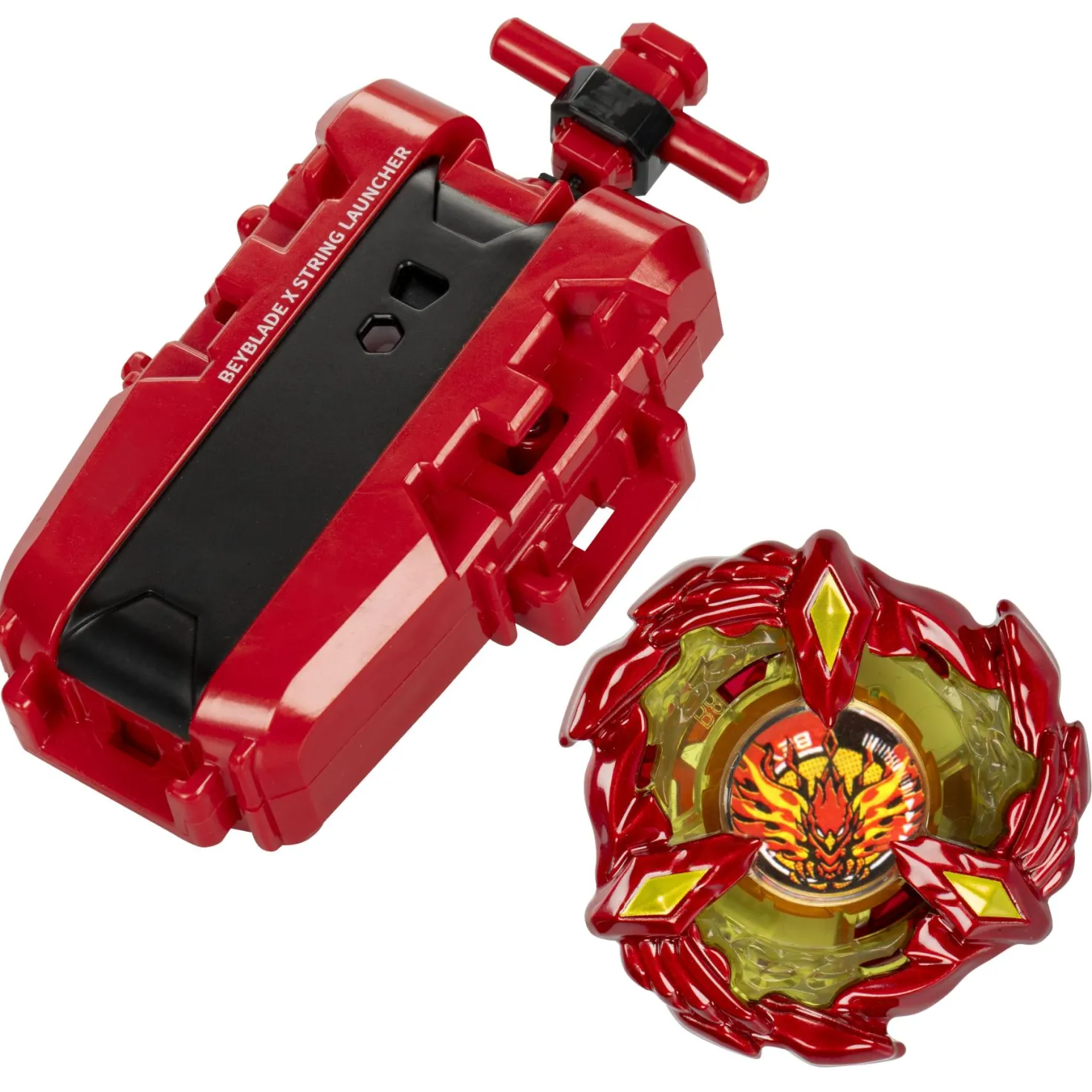 Beyblade x Deluxe String Launcher Set