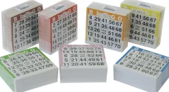 Bingokaarten 500 Stuks