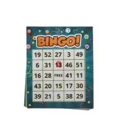Bingokaarten 500 vellen op blok