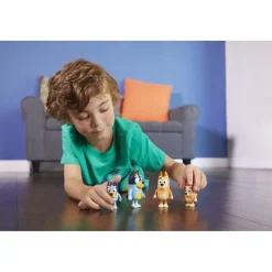 Bluey familie figurenset 4 pack