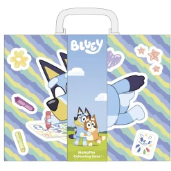 Bluey Kartonnen Kleurkoffer