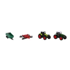 Boerderijset met 2 tractoren en 2 accessoires