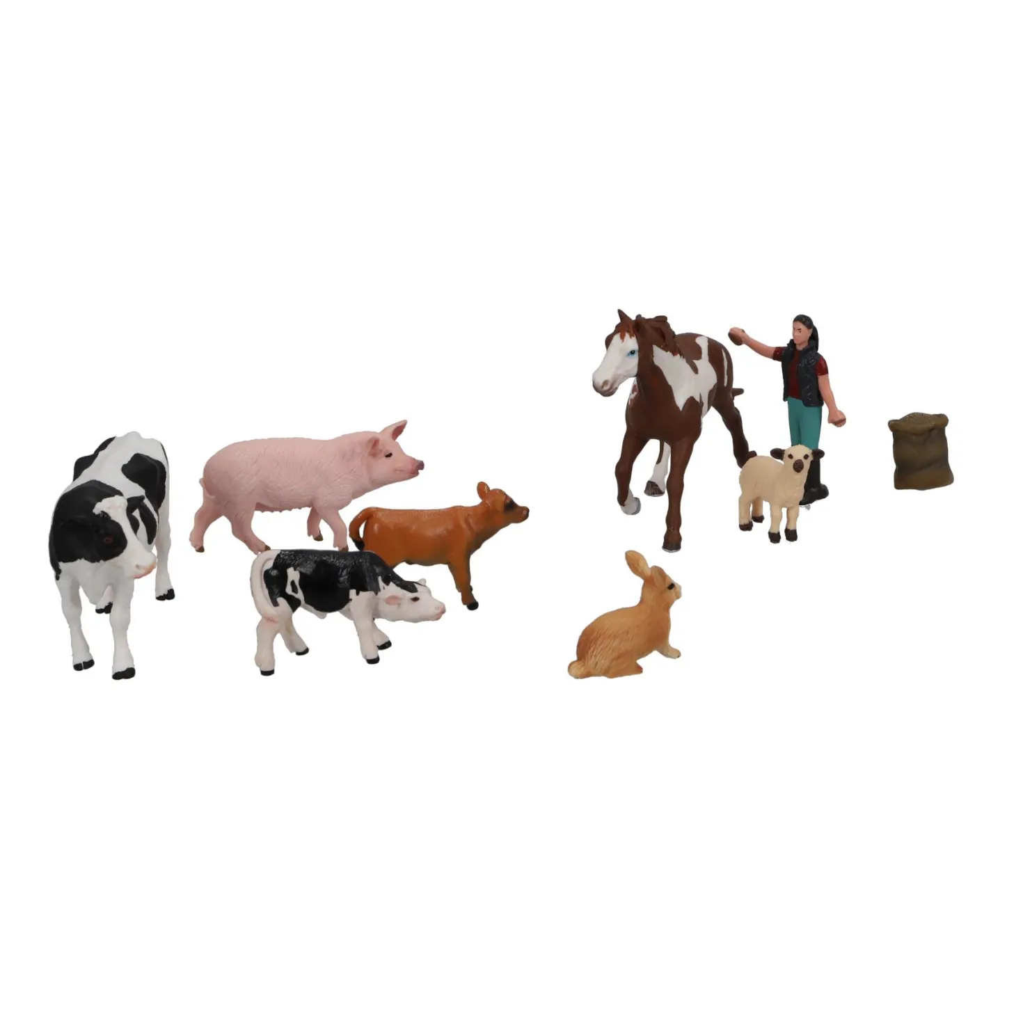 Boerderij speelset 10delig