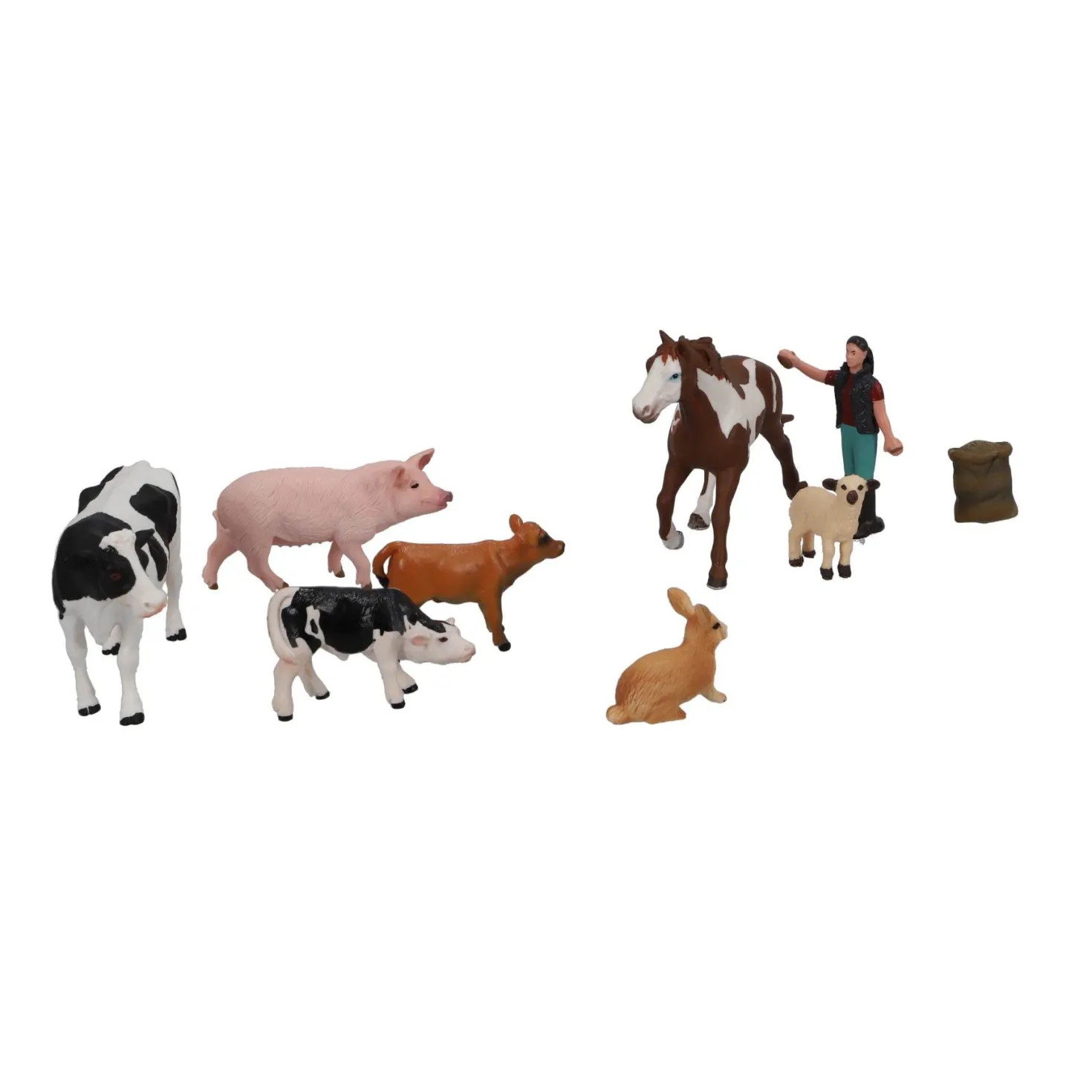 Boerderij speelset 10delig