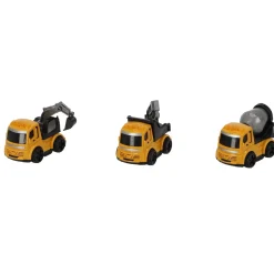 Bouwvoertuigen set 5 stuks
