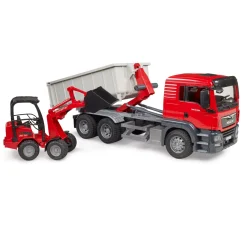 Bruder Auto Vrachtwagen MAN met Shovel Schaeffer