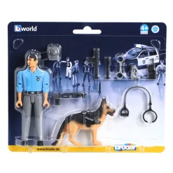 Bruder Figuur Politie Met Hond B World