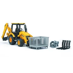 Bruder Graaflaadmachine JCB Midi CX