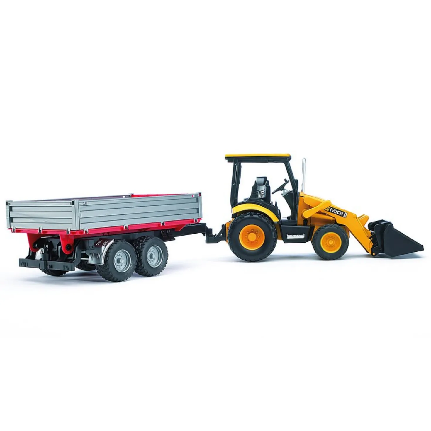 Bruder Graaflaadmachine JCB Midi CX