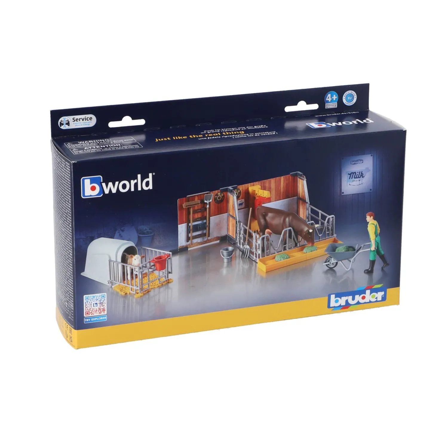 Bruder Koeienstal Met Figuur