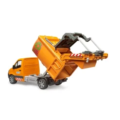 Bruder Mercedes Sprinter vuilniswagen met 2 containers