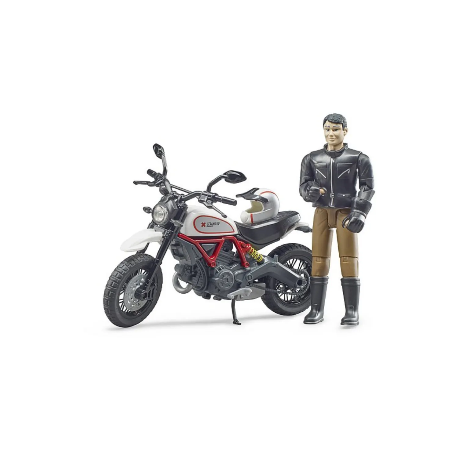 Bruder Motor Ducati Desert Met Bestuurder