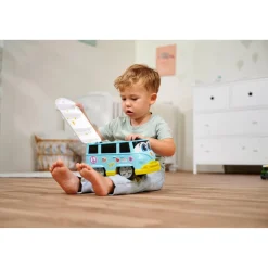 Bus Dickie Sunny surfer bus 25 cm met stickers