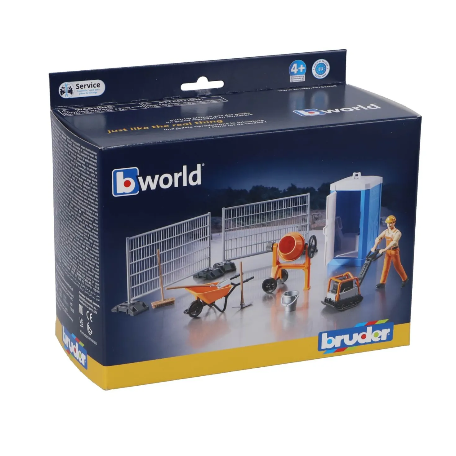 Bworld bouwset betonmolen en dixie