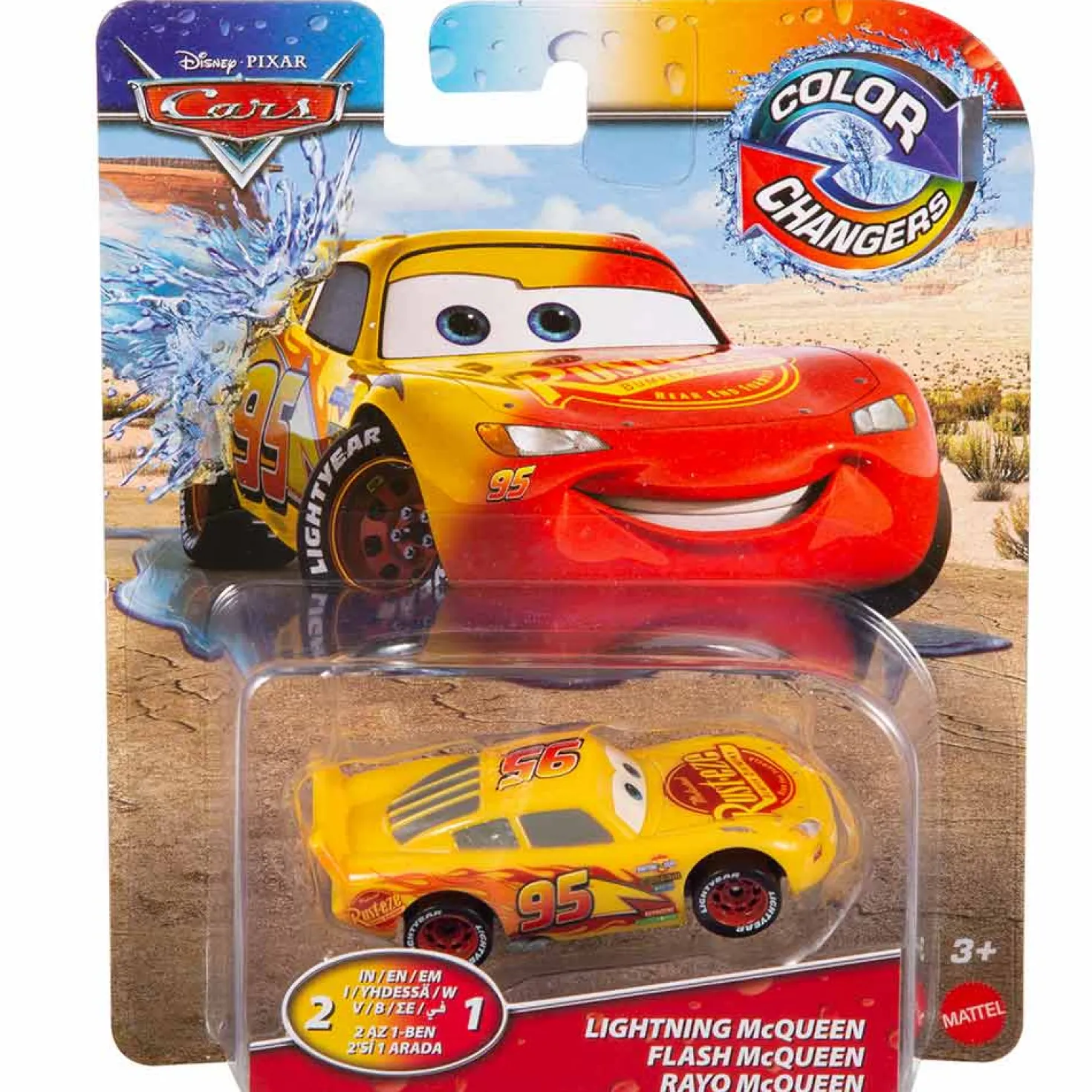 Cars Disney Color Changers Assorti