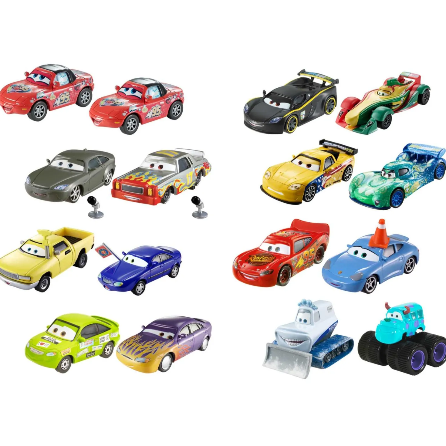 Cars Disney diecast 2-pack assorti