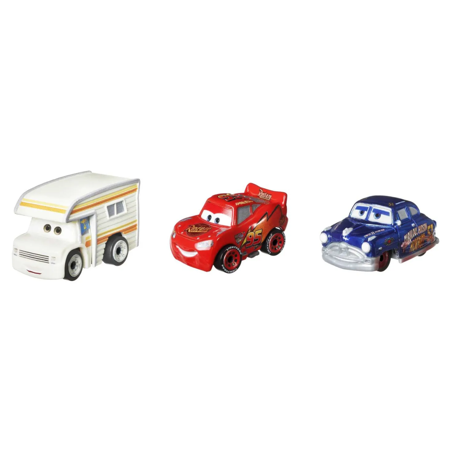 Cars Disney Mini Racers 3 Pack Assorti