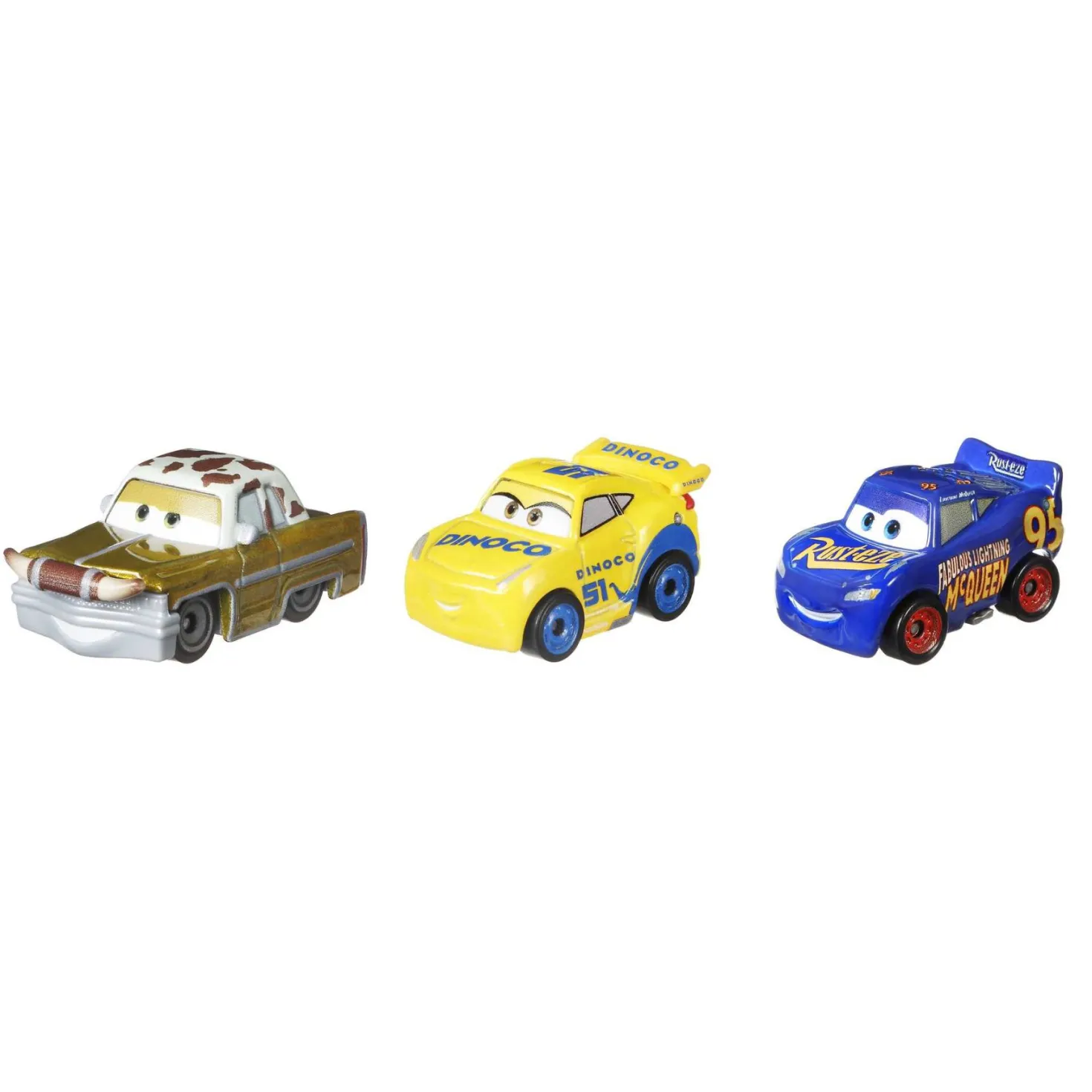 Cars Disney Mini Racers 3 Pack Assorti