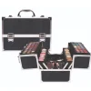 Casuelle make up koffer zwart glitter