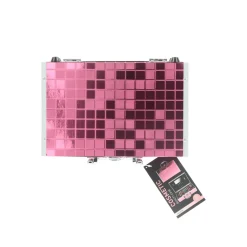 Casuelle Pink Square Make Up Koffer