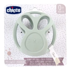 Chicco Soepele Bal Konijn Siliconen
