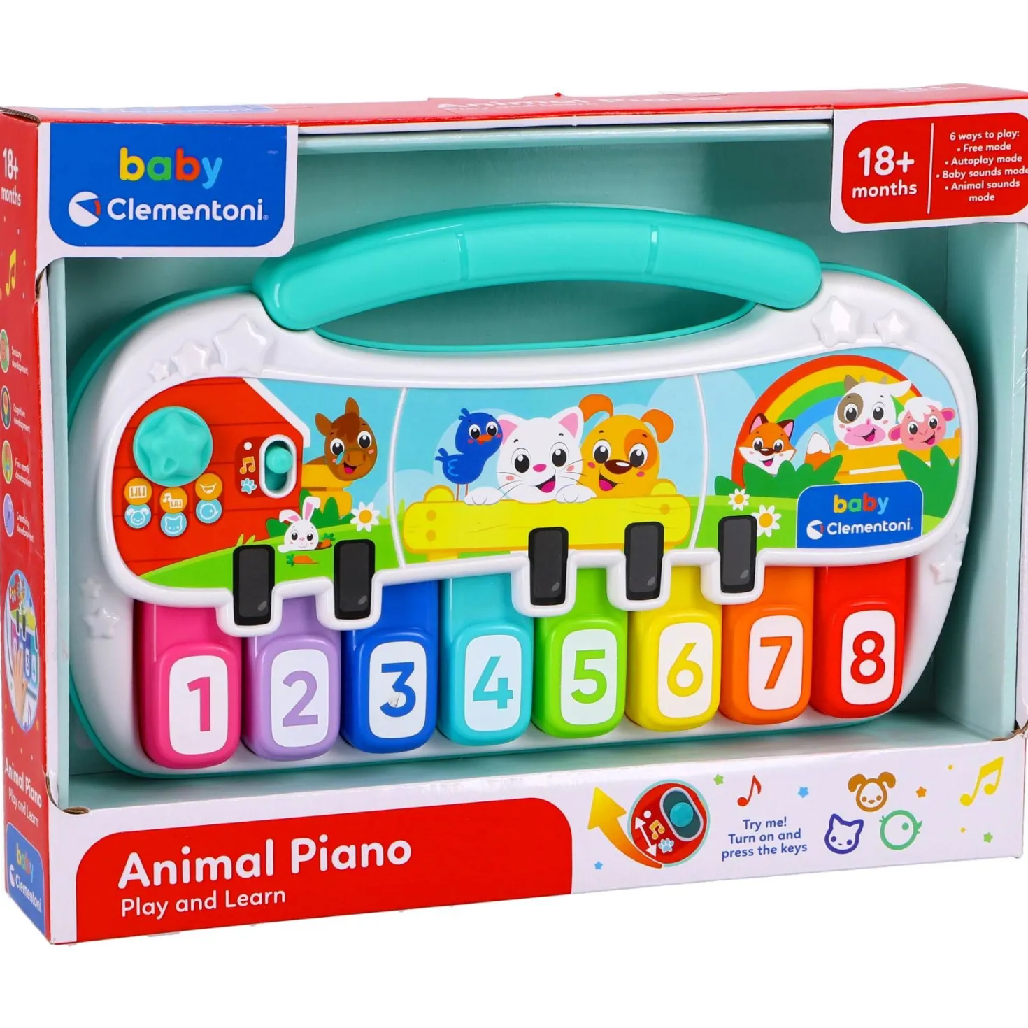 Clementoni baby muziek piano
