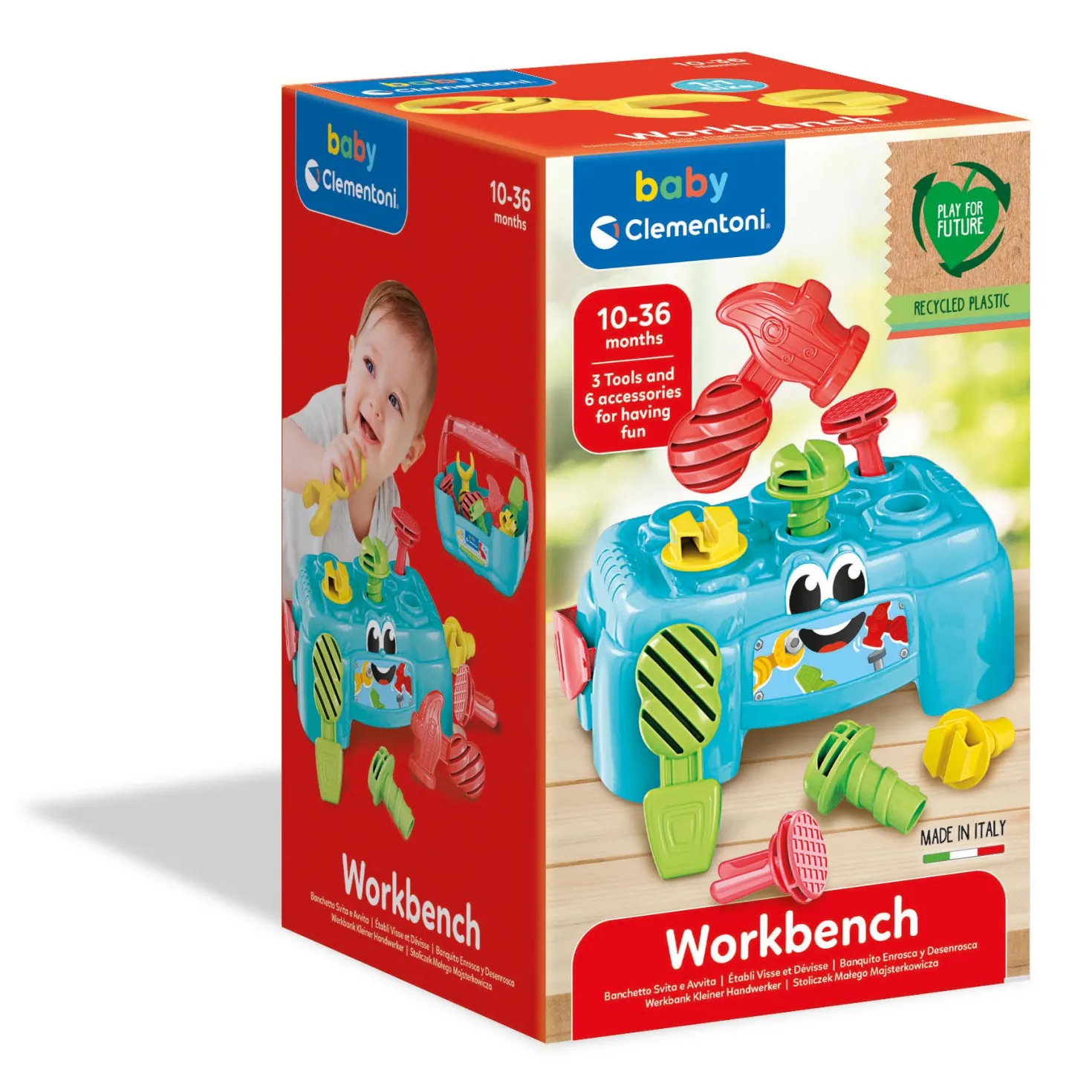 Clementoni baby werkbankje