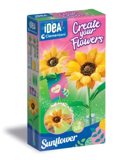 Clementoni geurende bloemen maken zonnebloem