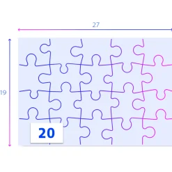 Clementoni paw patrol puzzel 2 x 20 stukjes