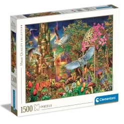 Clementoni puzzel Fantasie Tuin 1500 stukjes