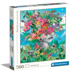 Clementoni puzzel Jungle 500 stukjes