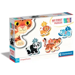 Clementoni Puzzel my first 2, 3, 4, 5 stukjes Wilde dieren