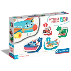 Clementoni Puzzel my first 2, 3, 4, 5 stukjes Transport