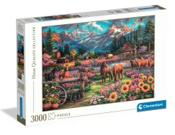 Clementoni puzzel paarden in het veld 3000 stukjes