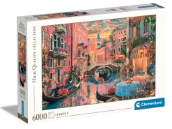 Clementoni puzzel zonsondergang in Venetië 6000 stukjes