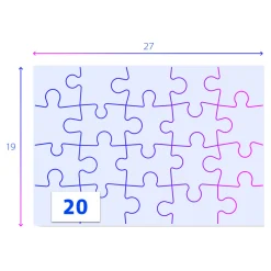 Clementoni spidey and his amazing friends puzzel 2 x 20 stukjes