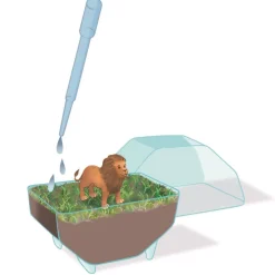 Clementoni wild Terrarium leeuw