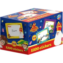 Club van sinterklaas stickers op rol