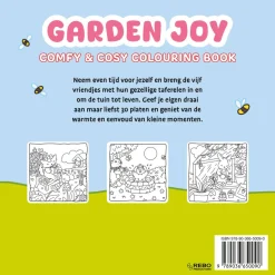 Comfy & Cosy Kleurboek Garden Joy
