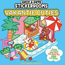 Cozy & Cute Stickerrooms - Vakantie Cuties