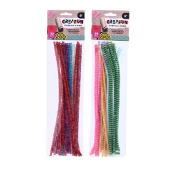 Creafun Chenille 35 stukjes 29 cm 2 assorti