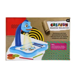 Creafun projector dia blauw + accessoires
