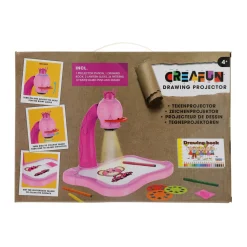 Creafun projector dia roze + accessoires